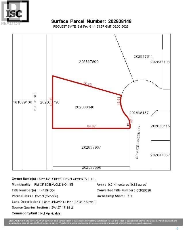 Photo de la propriété:  321 Spruce Creek Crescent  SK S0G 3Z0 