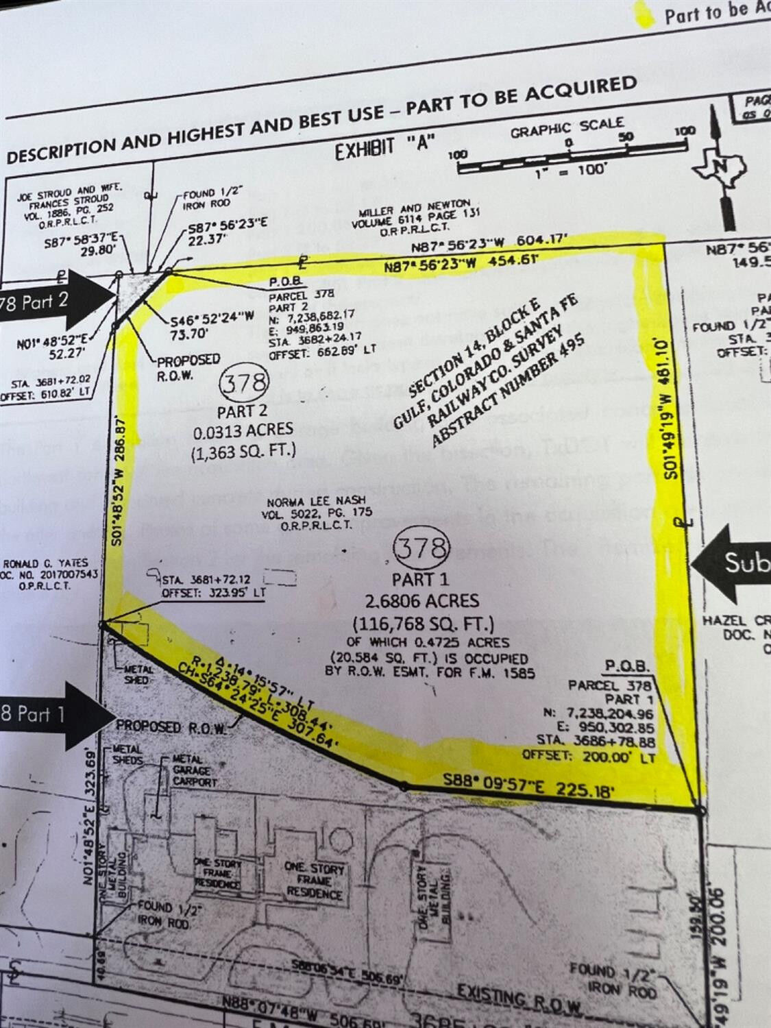 Property Photo: 604 Fm 1585 TX 79423