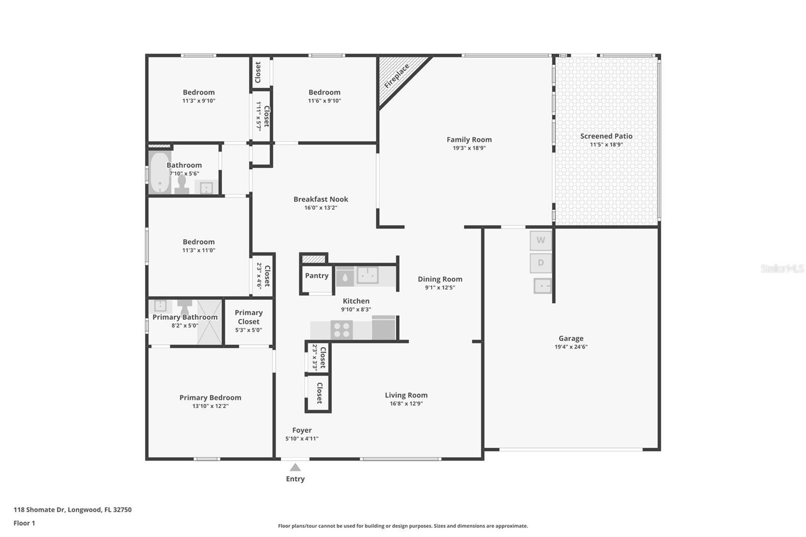 Property Photo: 118 Shomate Drive FL 32750