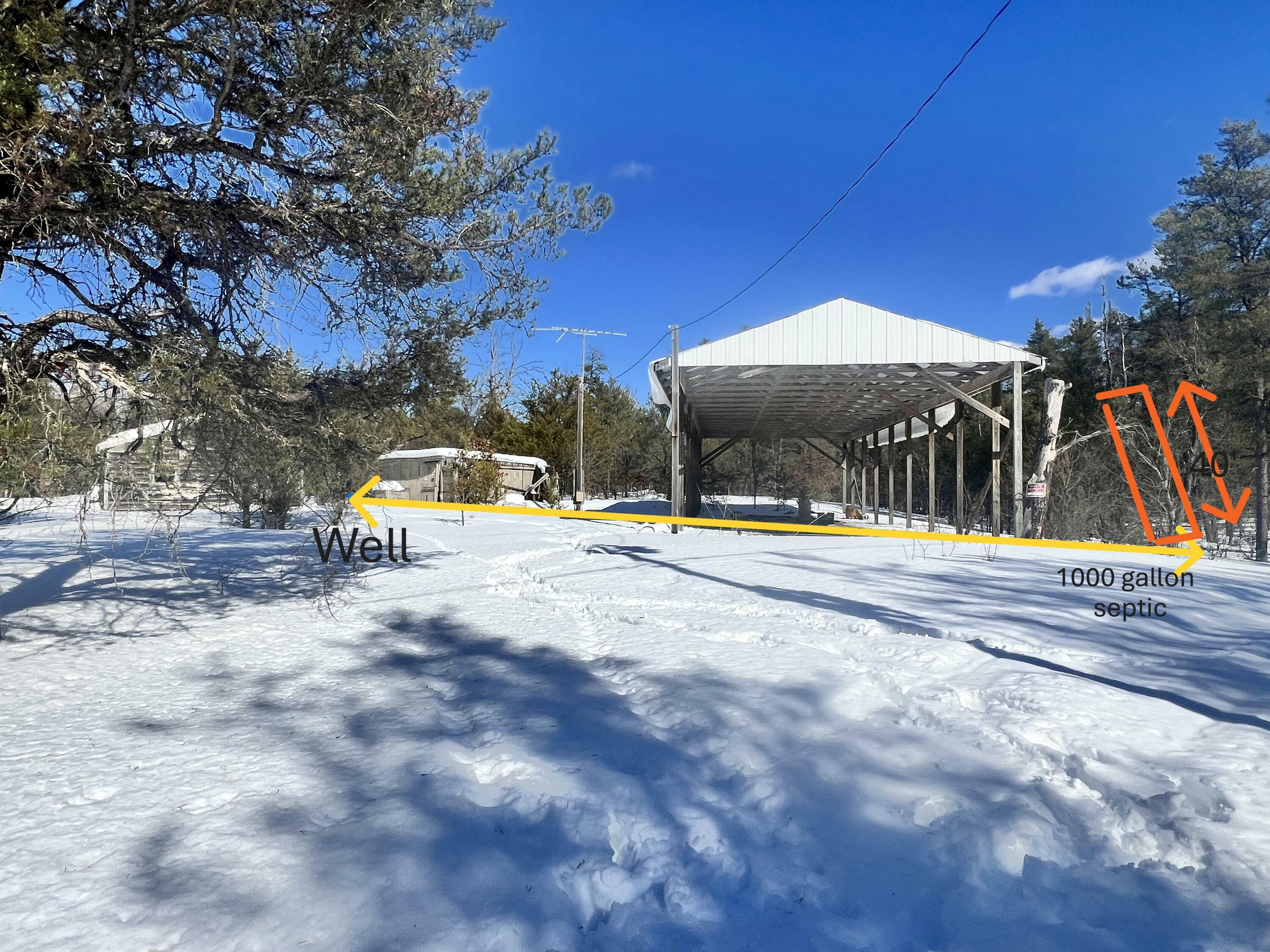 Property Photo: 8987 Big Creek Road MI 49751