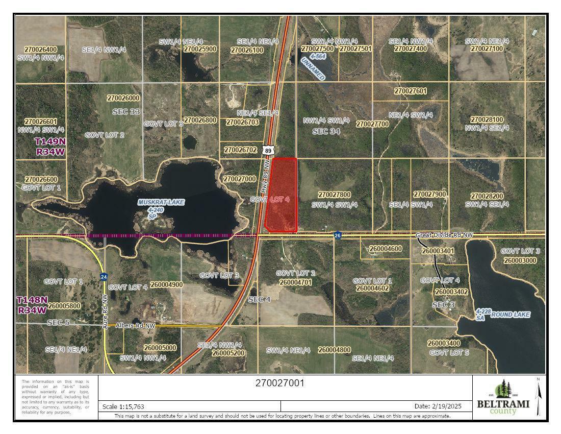 Tbd Hwy 89  Maple Ridge Twp MN 56667 photo