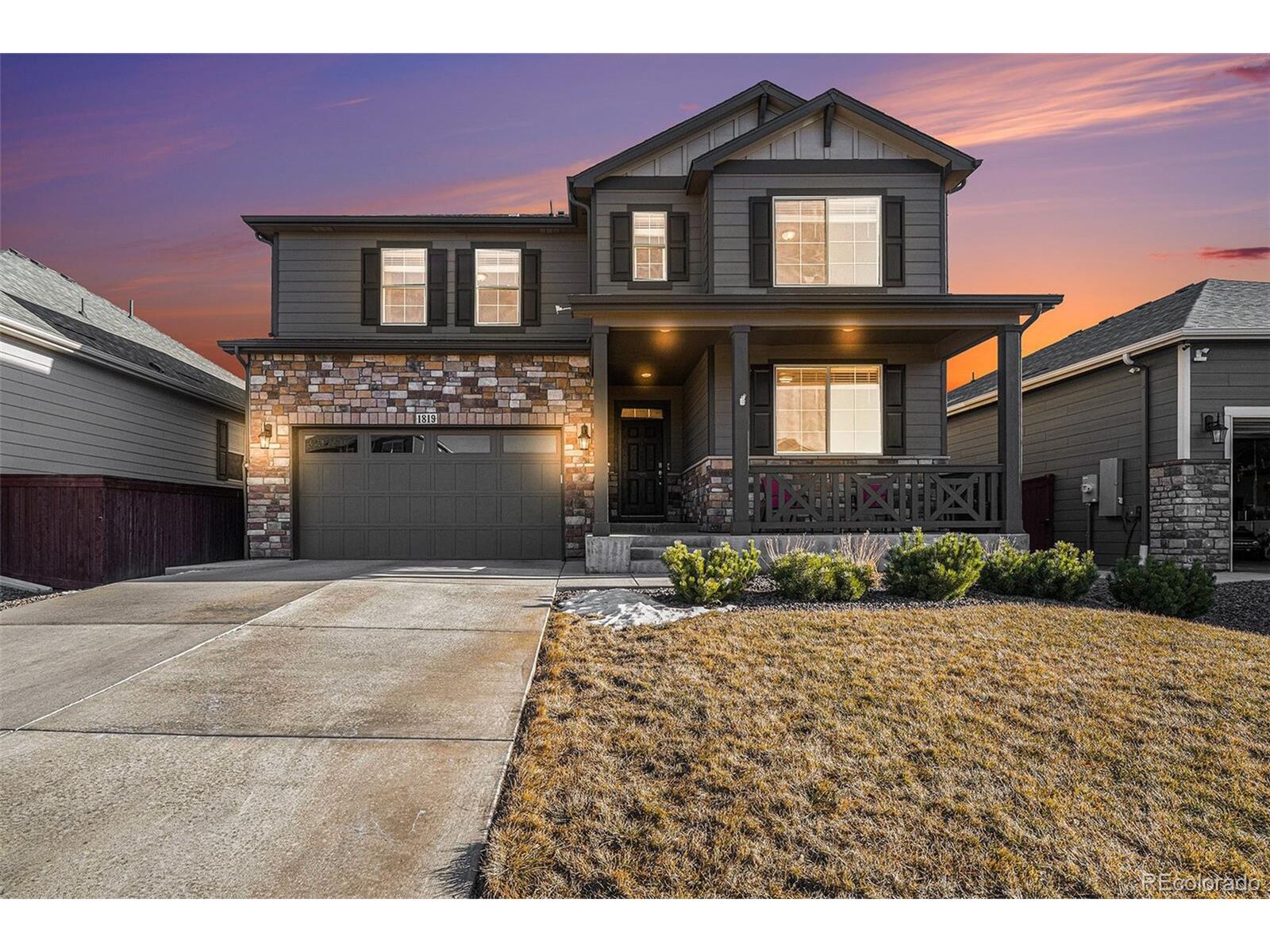 Property Photo: 1819 Hydrangea Dr CO 80550