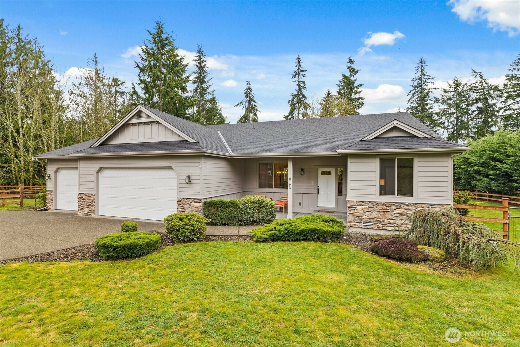 Property Photo:  18126  Rhodes Lake Road E  WA 98391 