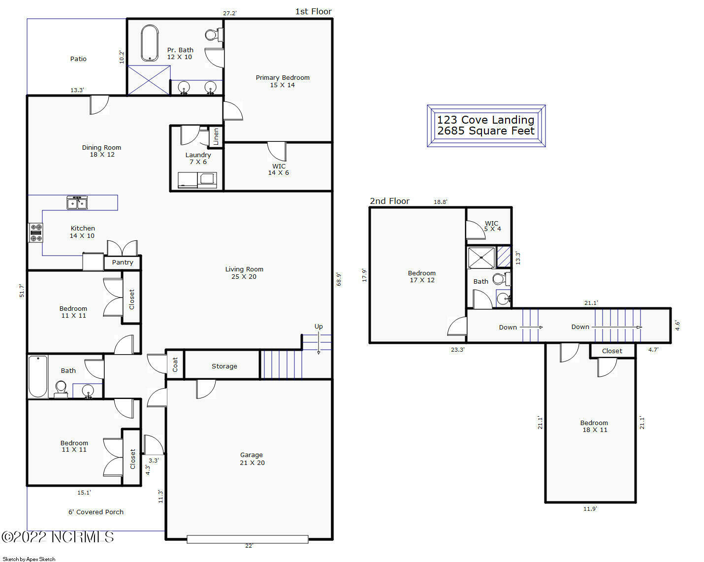 Property Photo: 123 Cove Landing NC 28479