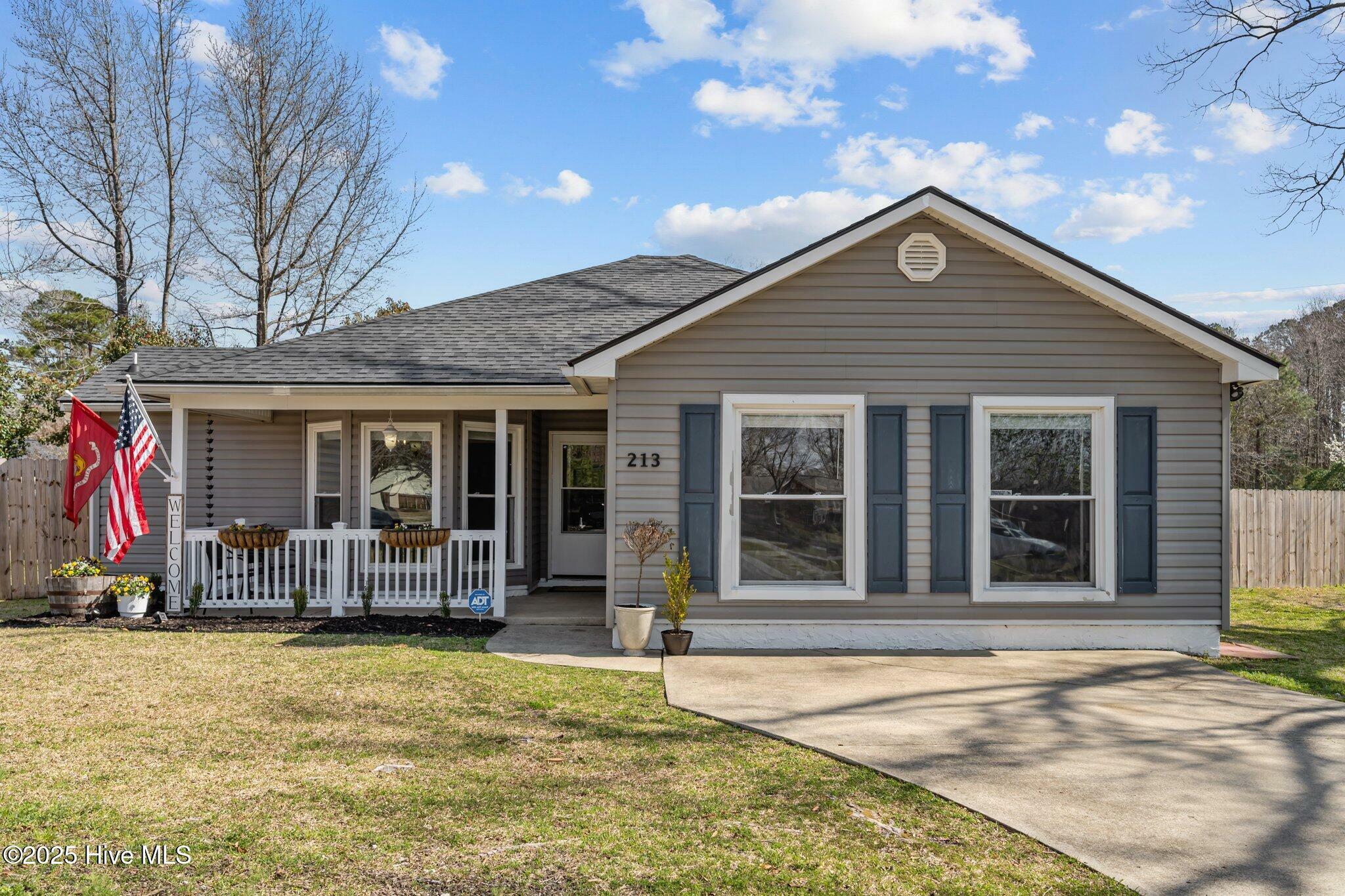 Property Photo: 213 Rawls Court NC 28540
