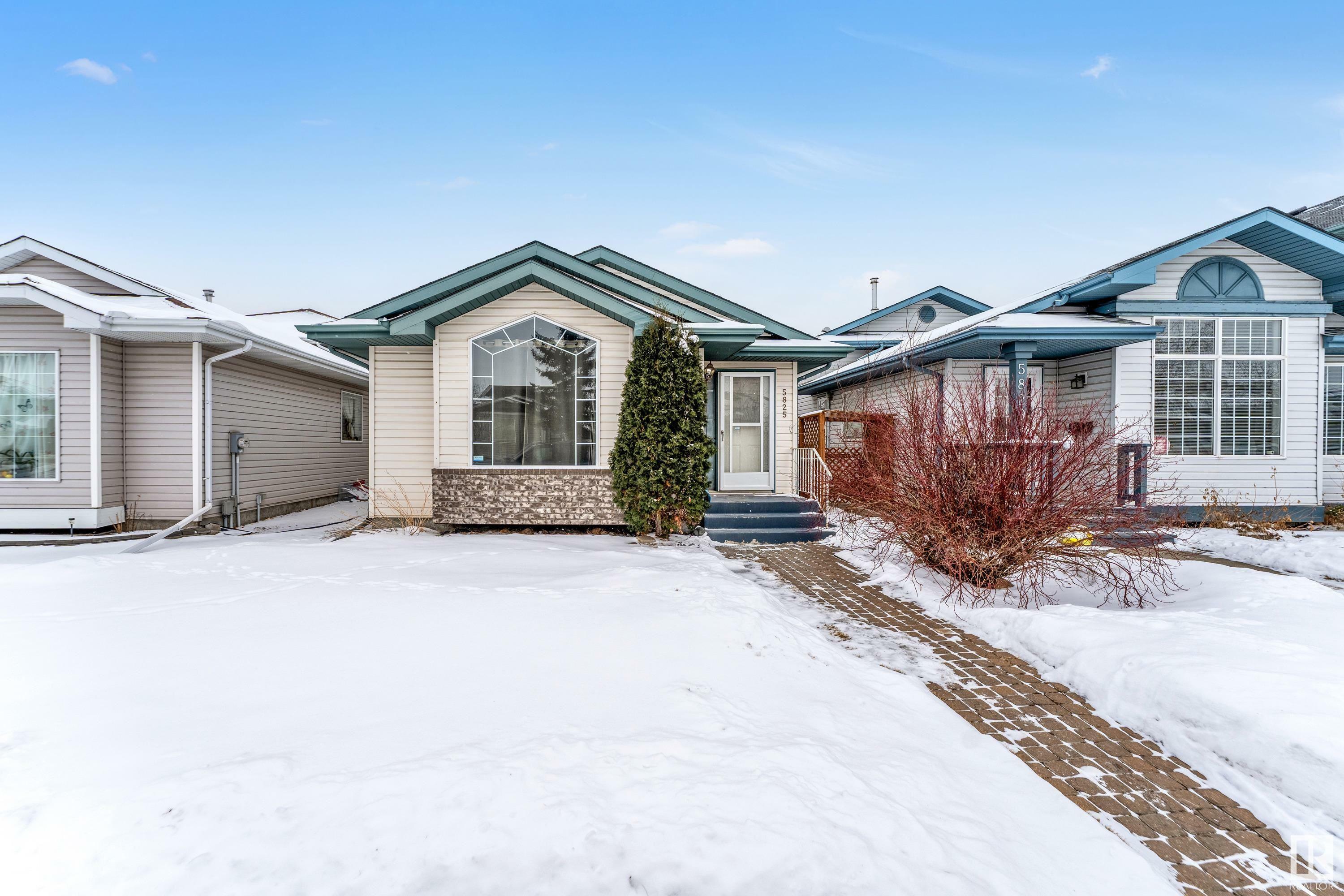 Property Photo: 5825 162A Avenue NW AB T5Y 2W2