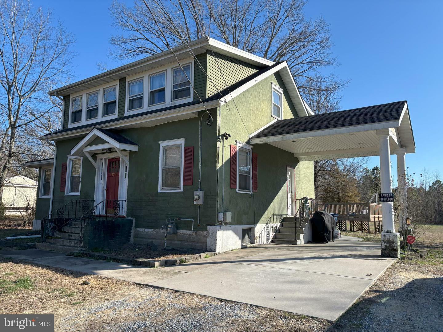 Property Photo: 6551 Harding Highway NJ 08330