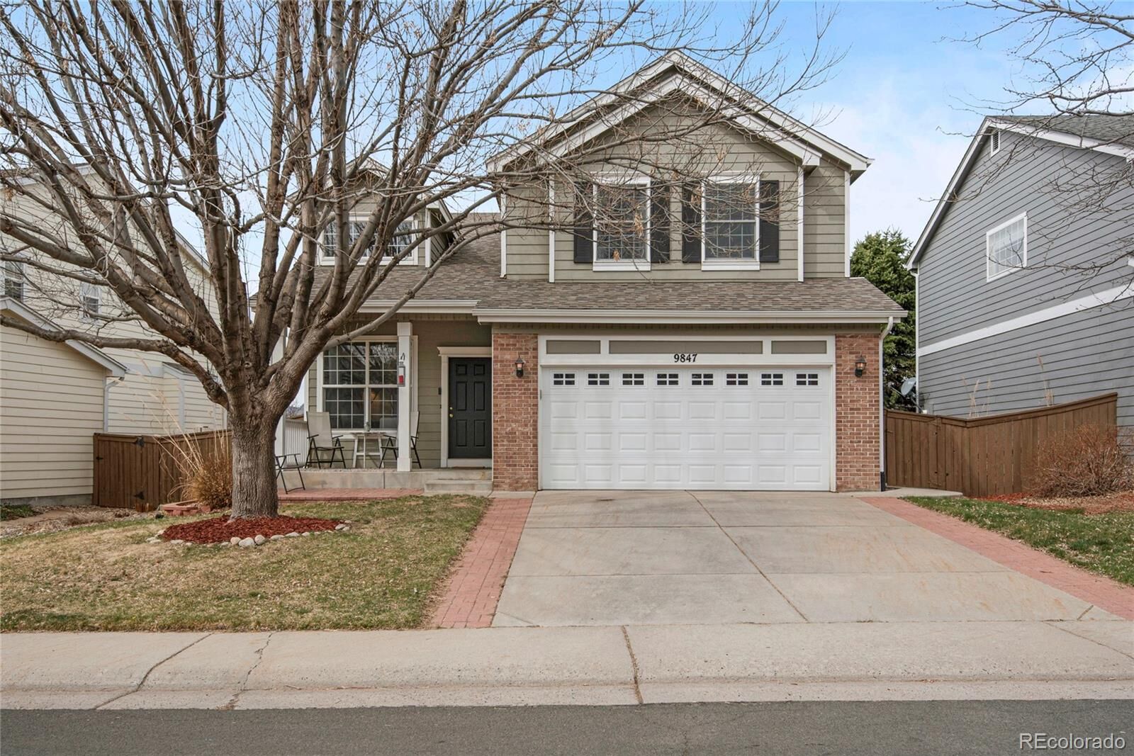 Property Photo: 9847 Mulberry Way CO 80129
