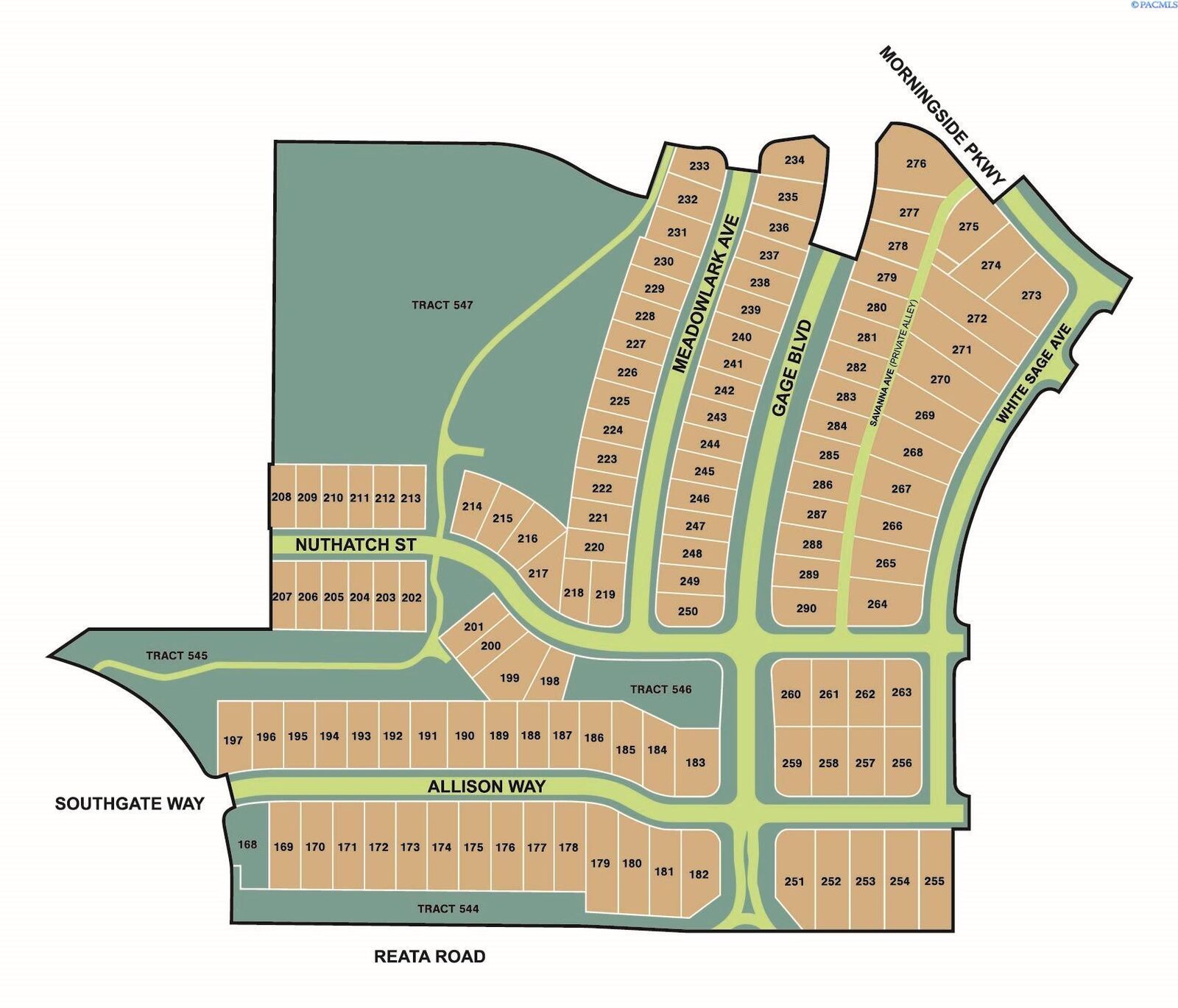 Property Photo:  3377 Allison Way Lot 254  WA 99352 