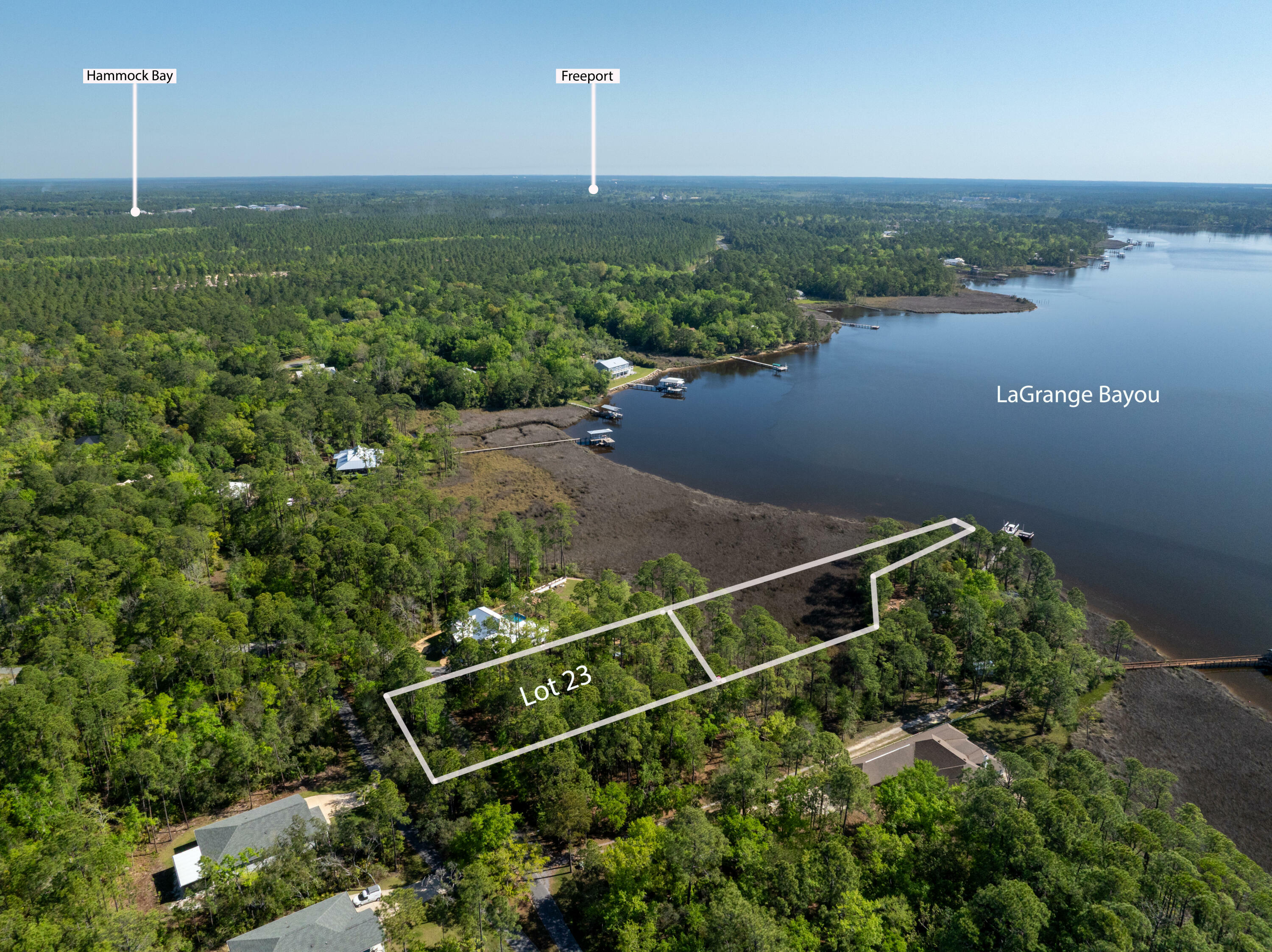 Property Photo: Lot 23 B Bayside Drive FL 32439
