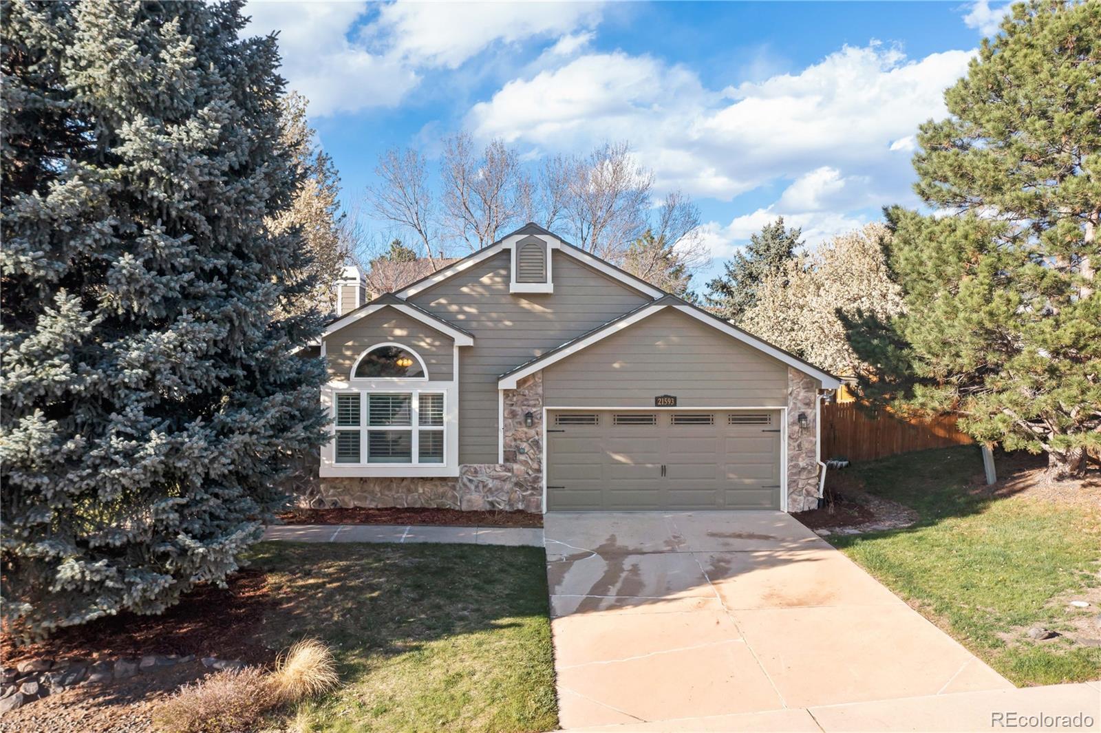 Property Photo: 21593 Hill Gail Way CO 80138