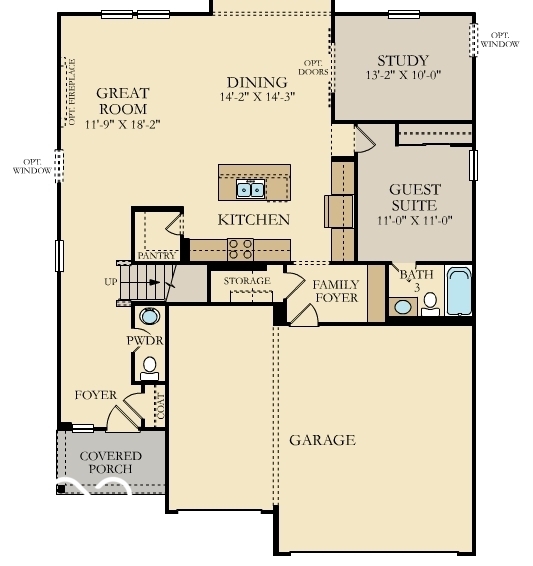 Property Photo: 3867 Andean Court IN 46106
