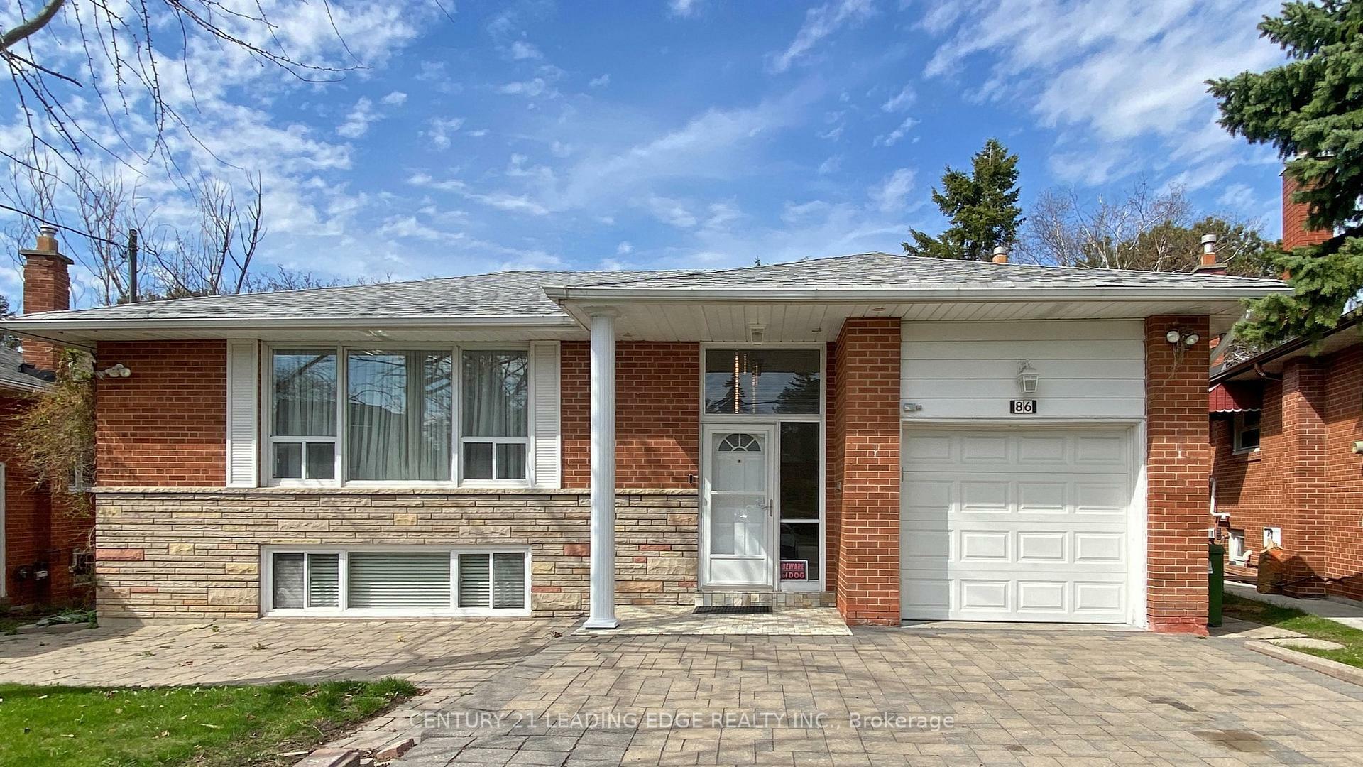 Property Photo: 86 Ruscica Drive ON M4A 1R4