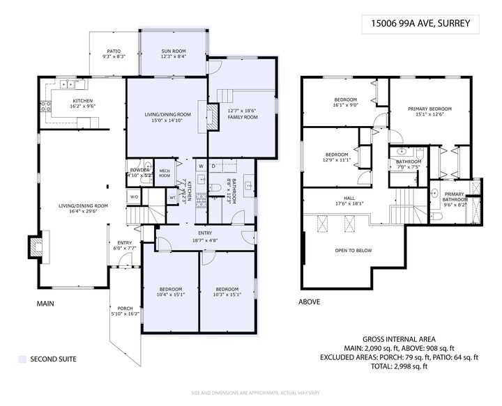 Property Photo: 15006 99A Avenue BC V3R 7N1