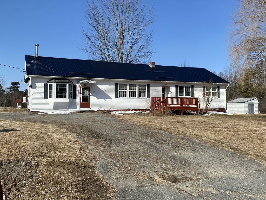 Property Photo: 48 Medway Road ME 04459