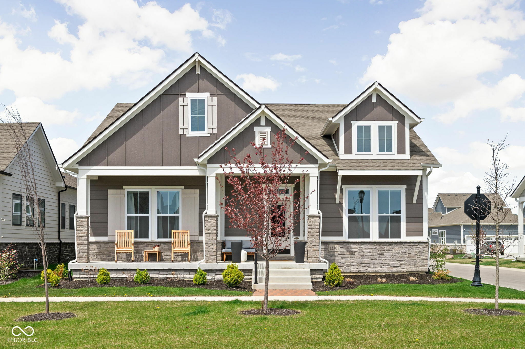 Property Photo: 1230 Amberley Way IN 46074