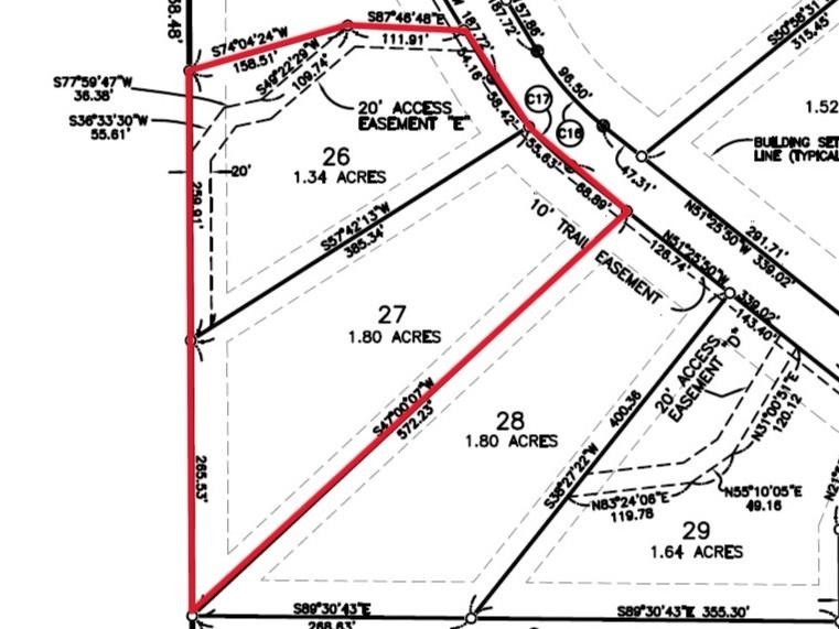 Property Photo: 3395 &Amp 3367 Needles Lot 26 &Amp 27 MI 49740
