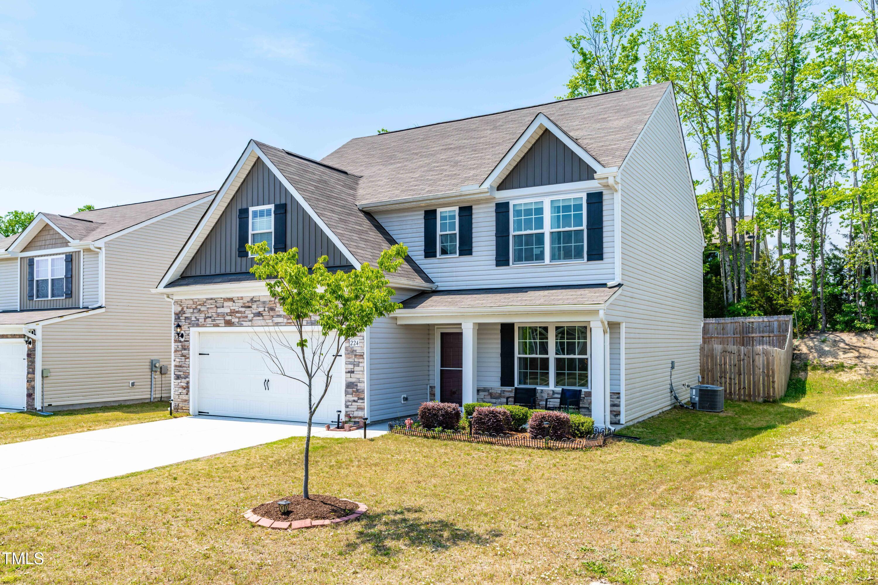 Property Photo:  224 Brisk Drive  NC 27597 