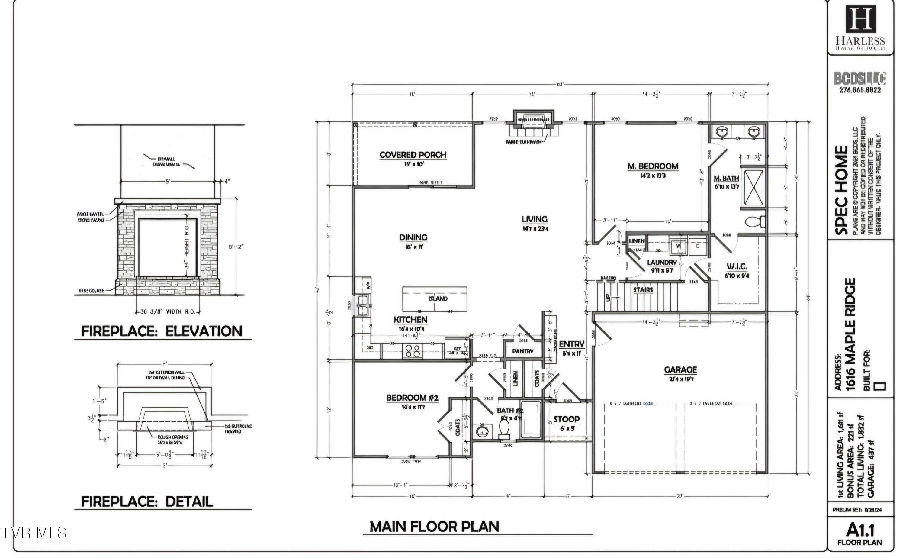 Property Photo: 1616 Maple Ridge Court TN 37664