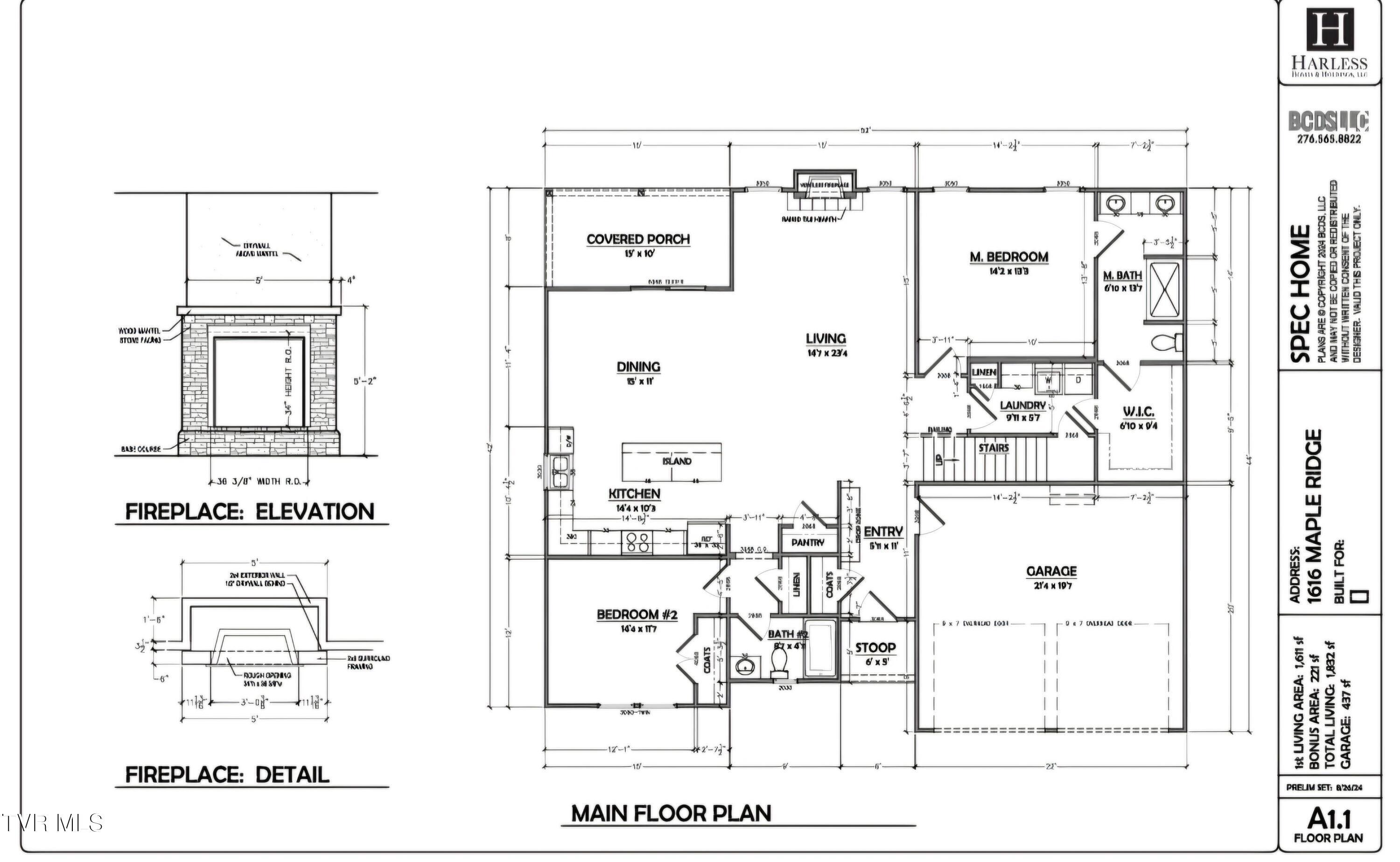 Property Photo: 1616 Maple Ridge Court TN 37664