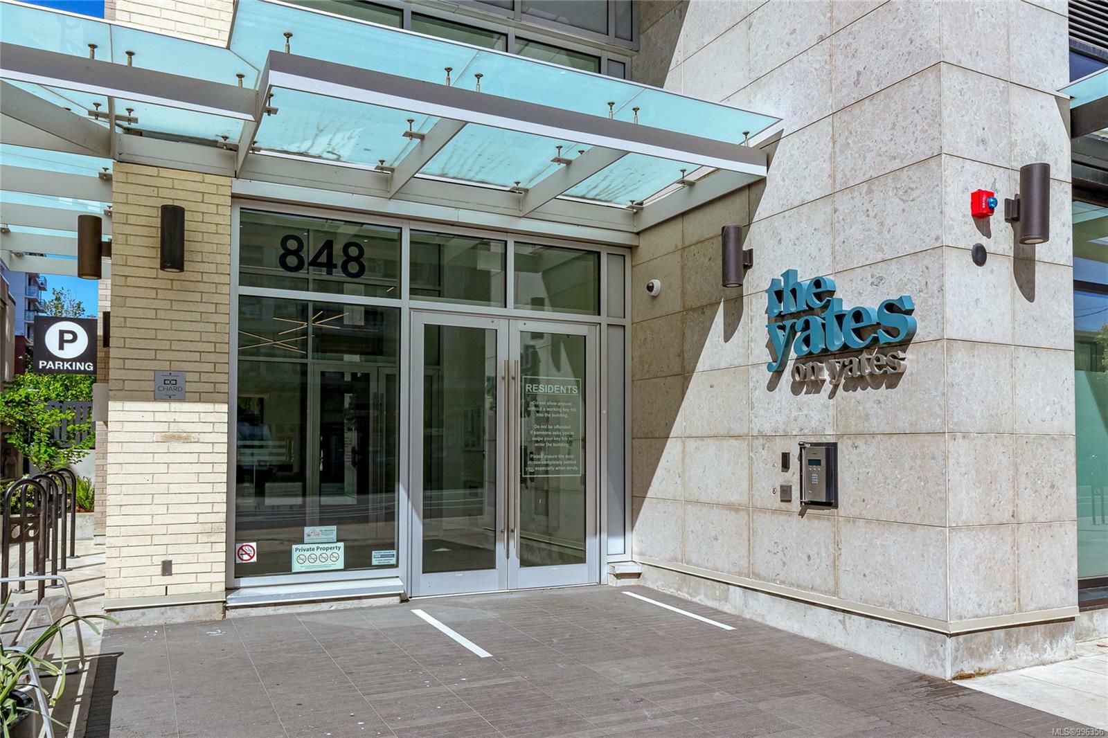 Property Photo: 848 Yates St 608 BC V8W 0G2