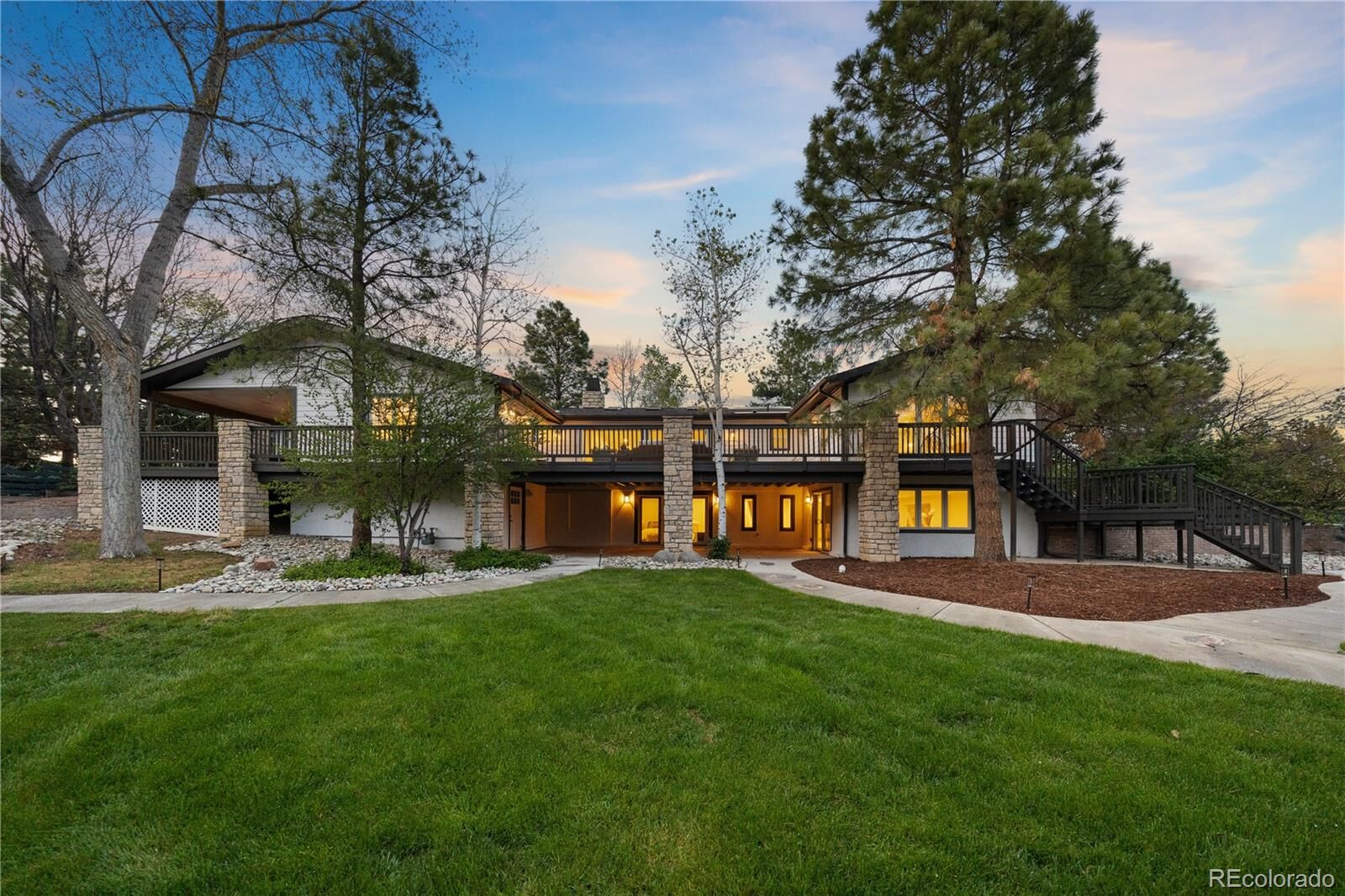 Property Photo: 1 Greenridge Road CO 80111