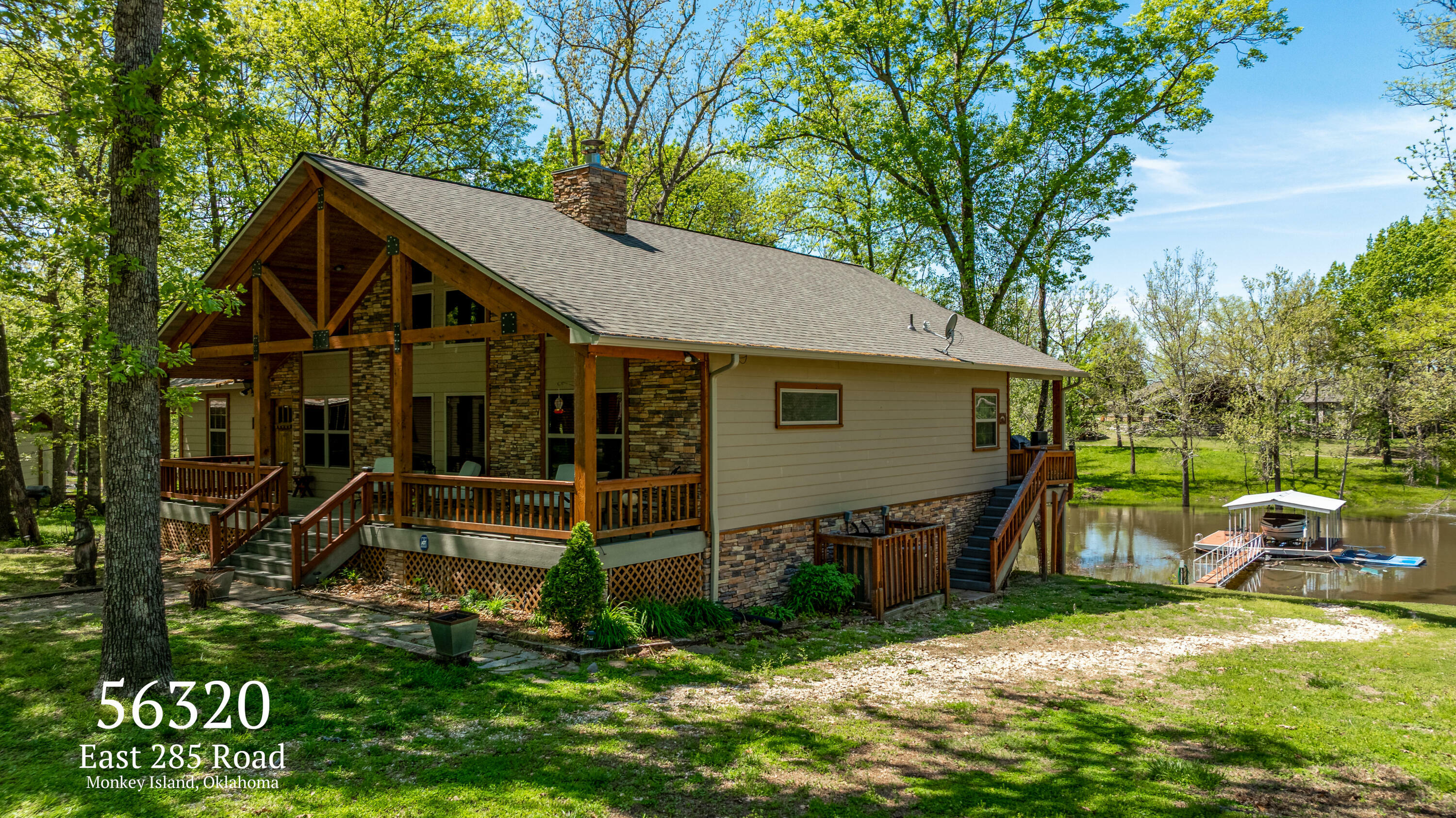 Property Photo: 56320 E 285 Road OK 74331