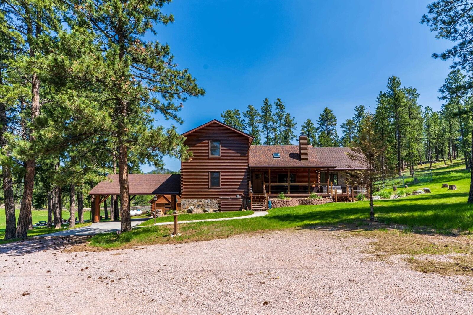 Property Photo:  12544 Old Hill City Road  SD 57745 