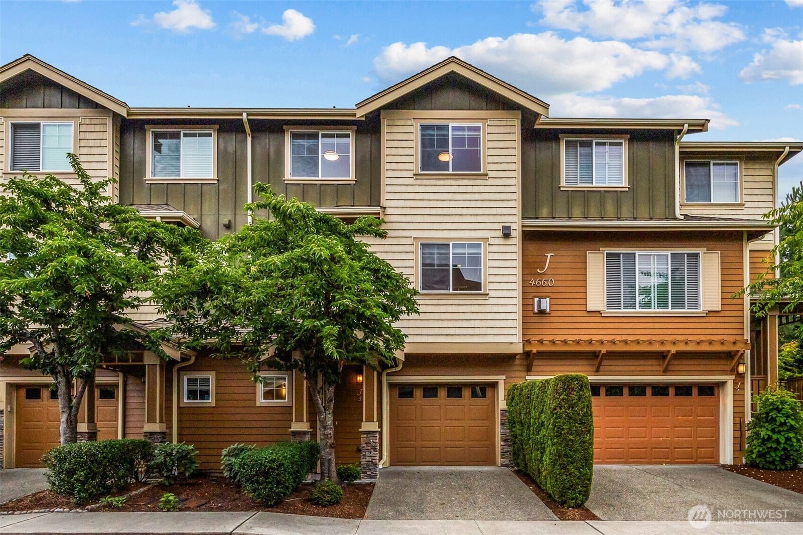 Property Photo:  4660 NE 3rd Court J3  WA 98059 