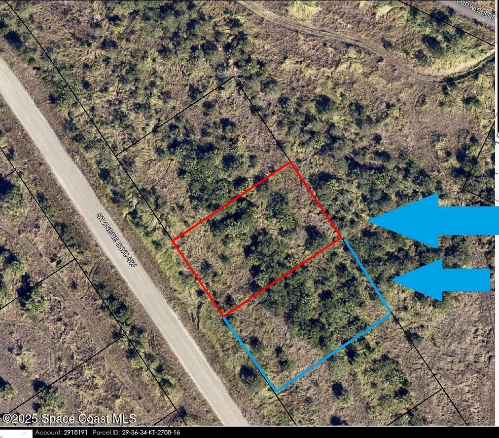 Property Photo: 1331-1337 2 Adjacent Lots On St. Andre Boulevard SW FL 32908