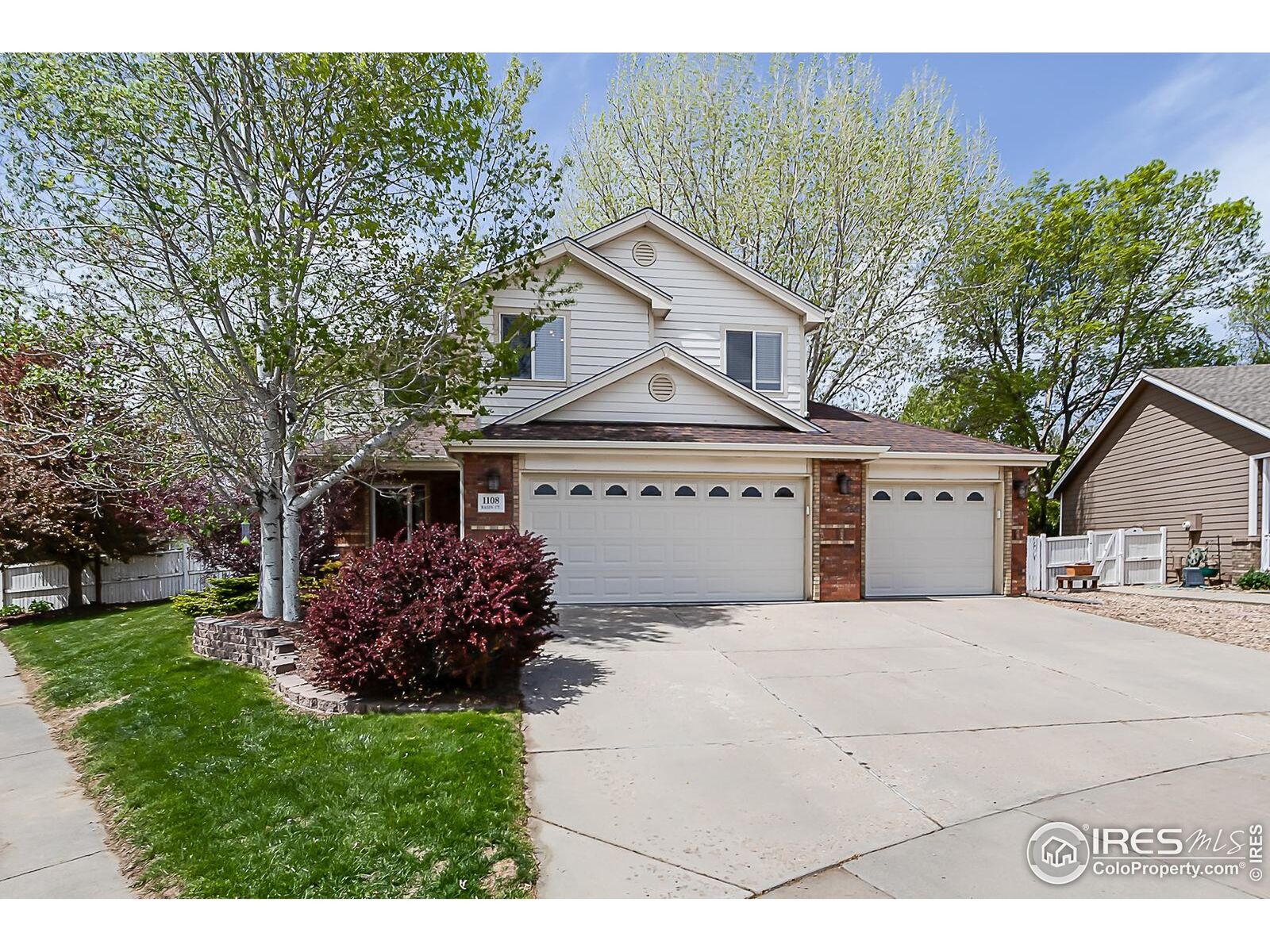 Property Photo: 1108 Basin Ct CO 80550
