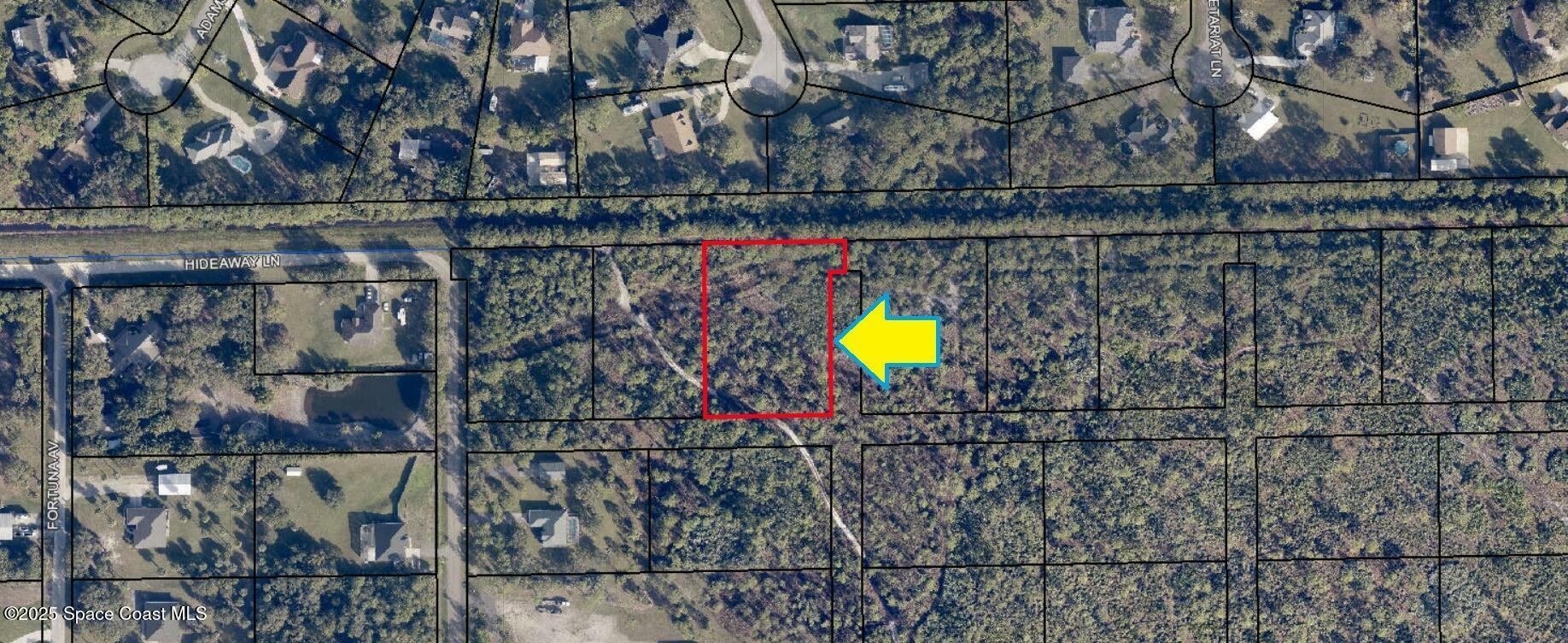 Property Photo: 0000 No Access E Of Hideaway Lane FL 32950