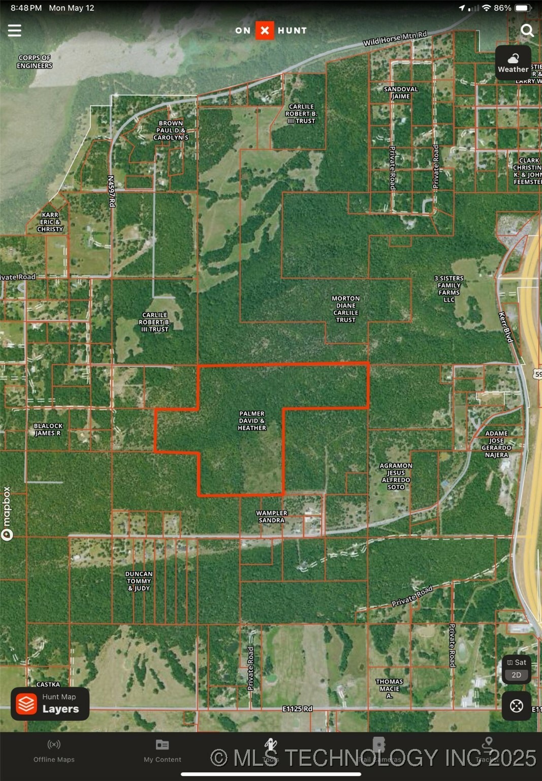 Property Photo: 0000 1120 Road OK 74955