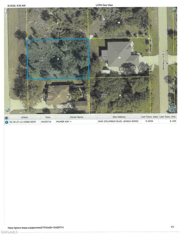 Property Photo: 1045 Columbus Blvd S FL 33974