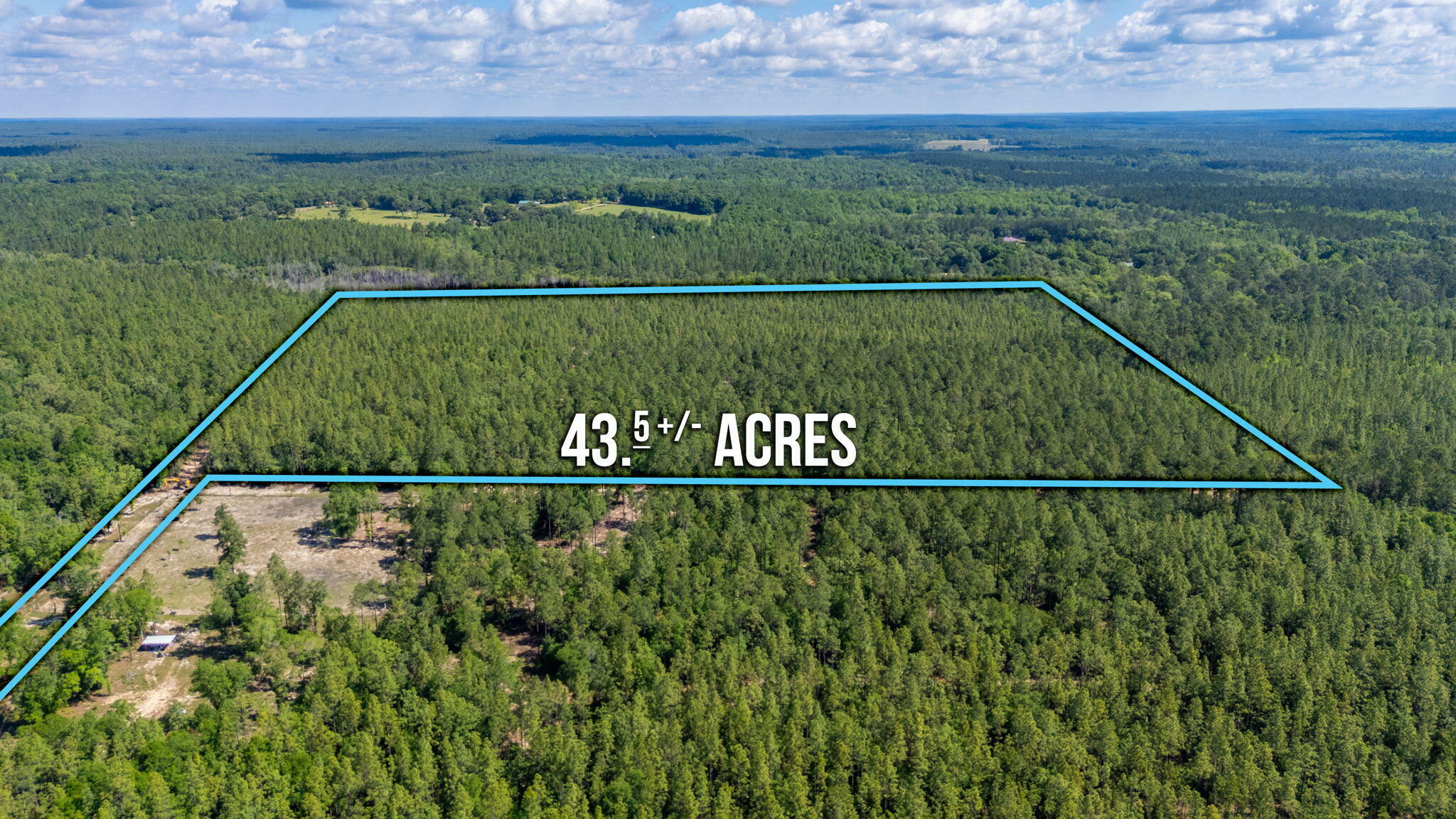 Property Photo: 43.5 +/- A Old River Road FL 32531