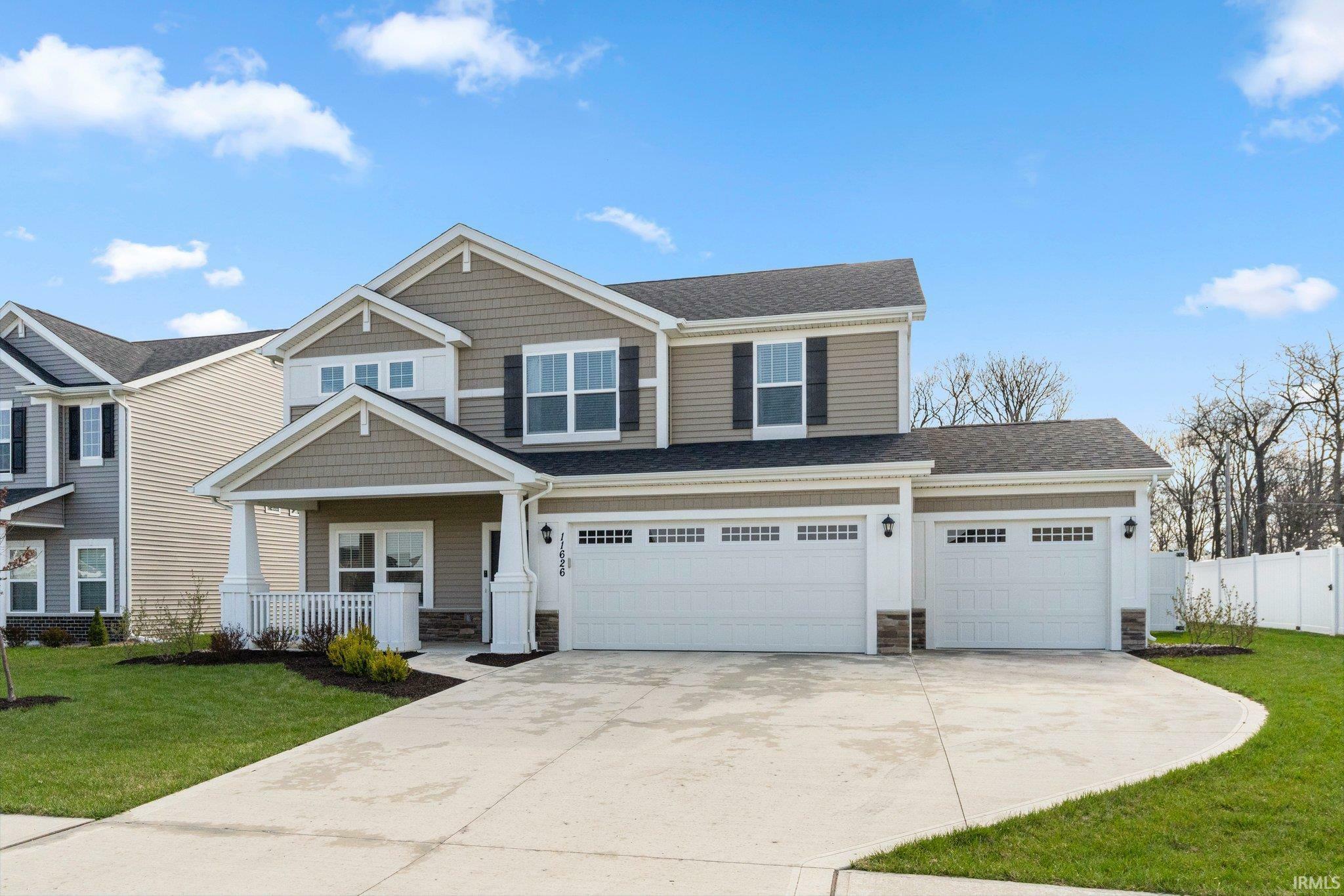 Property Photo: 11626 Whistling Trail IN 46818-0100