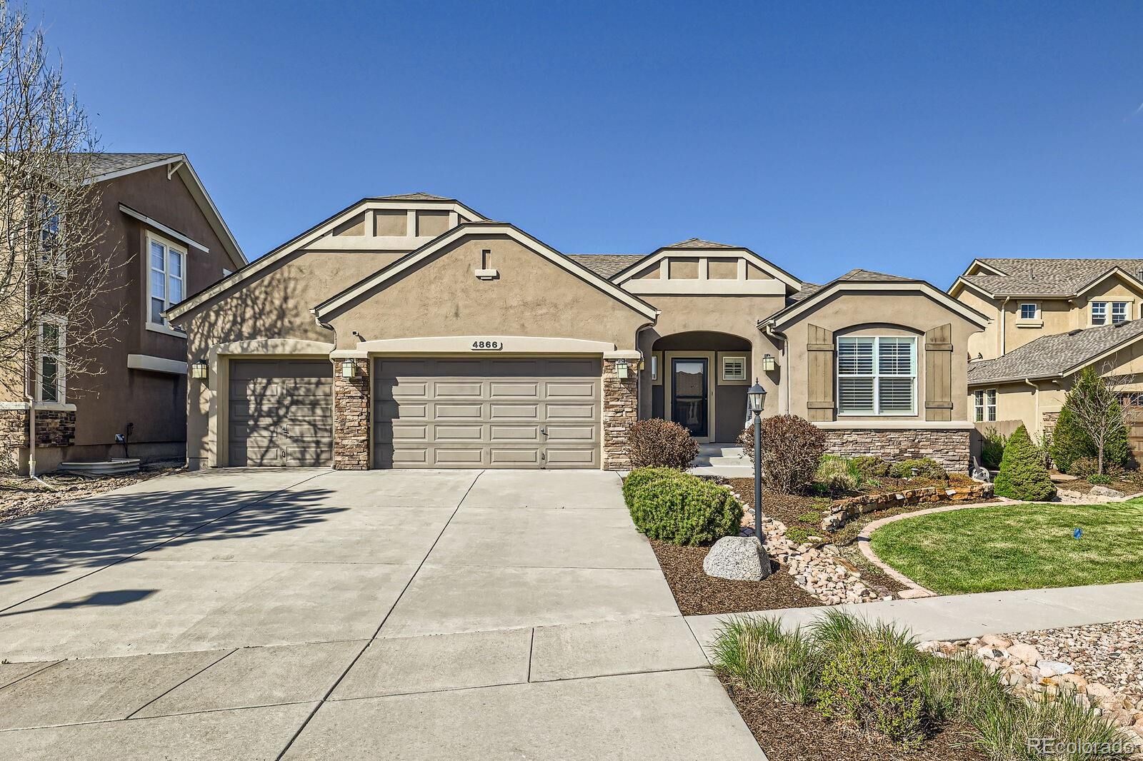 Property Photo:  4866 Rainbow Gulch Trail  CO 80924 