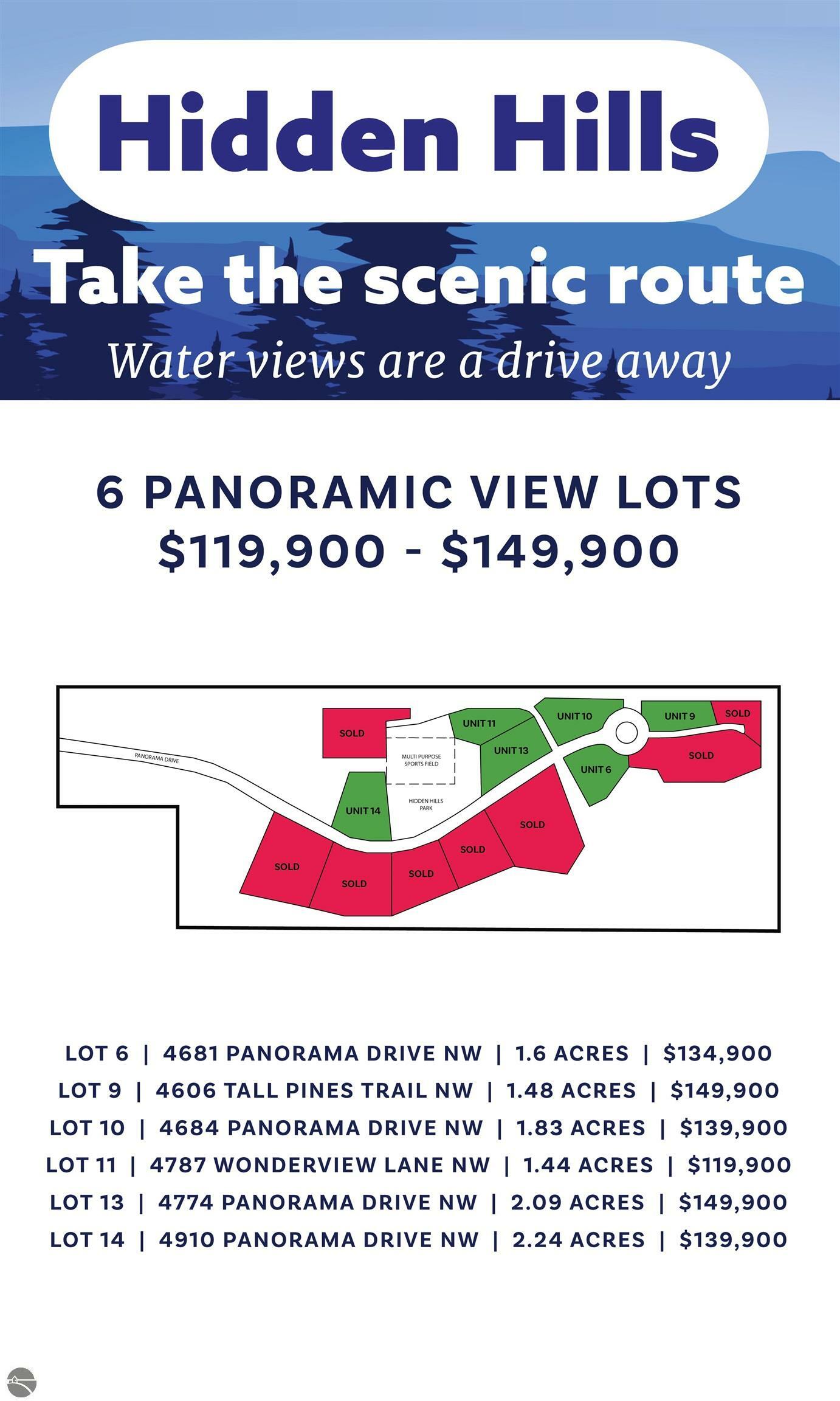 Property Photo: 4910 Panorama Drive NW MI 49676