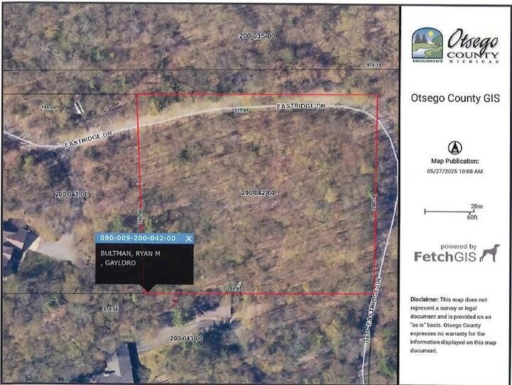 Property Photo: Tbd Eastridge MI 49735