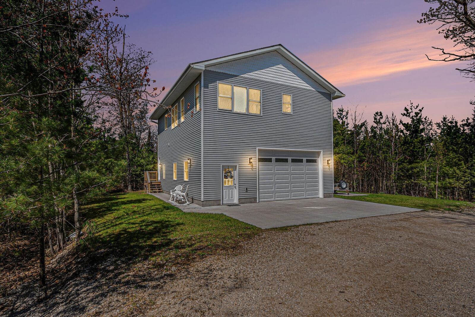 Property Photo:  6850 Beach Road  MI 49779 