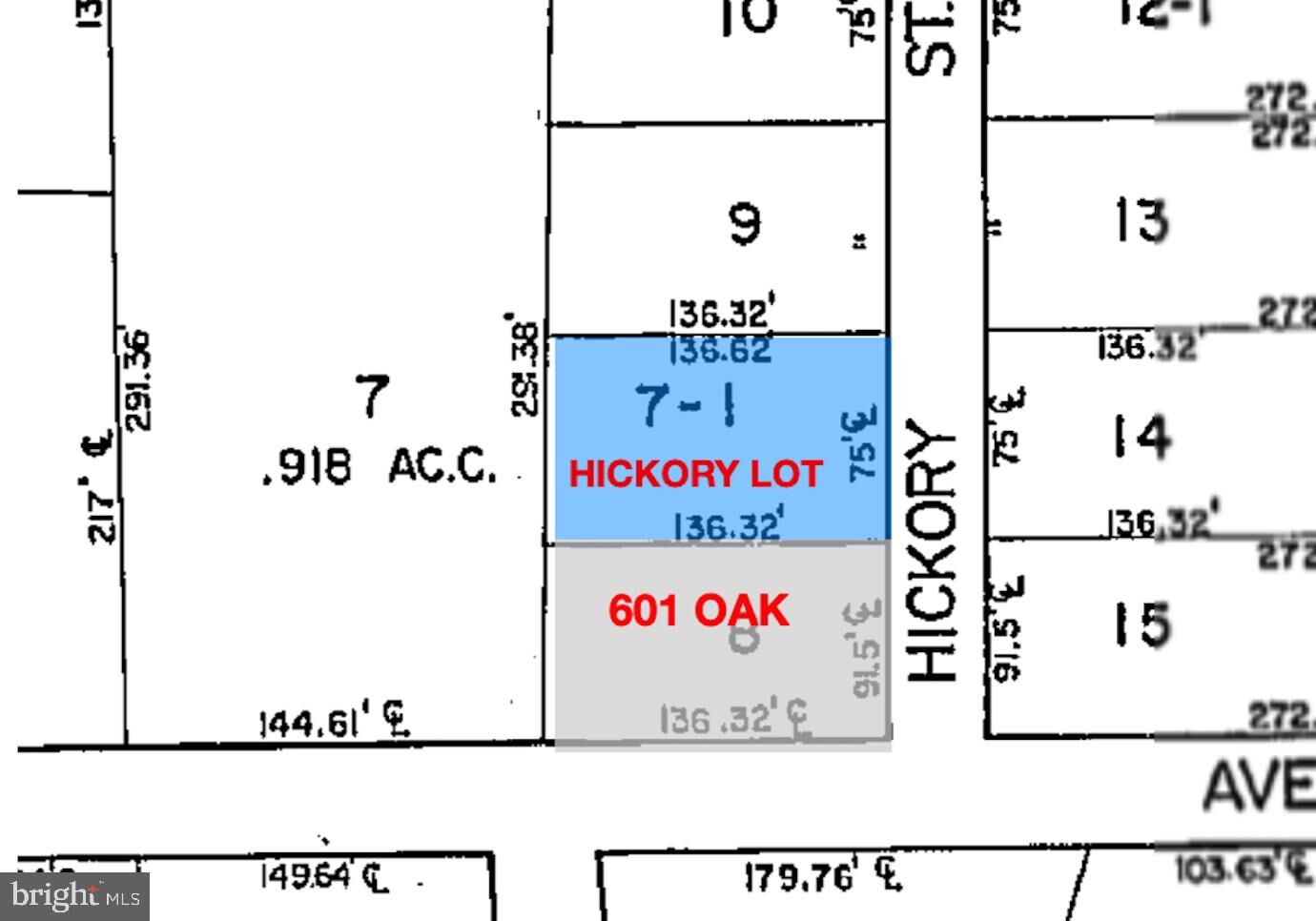 Property Photo: 0 Hickory Avenue PA 18969
