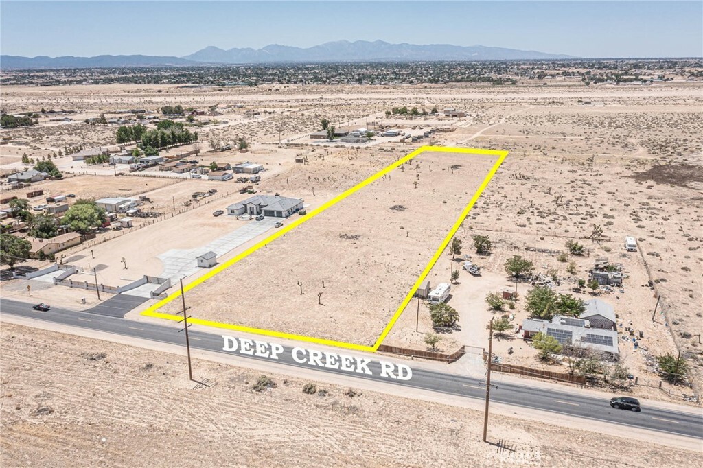 Property Photo: 9820 Deep Creek Road CA 92308