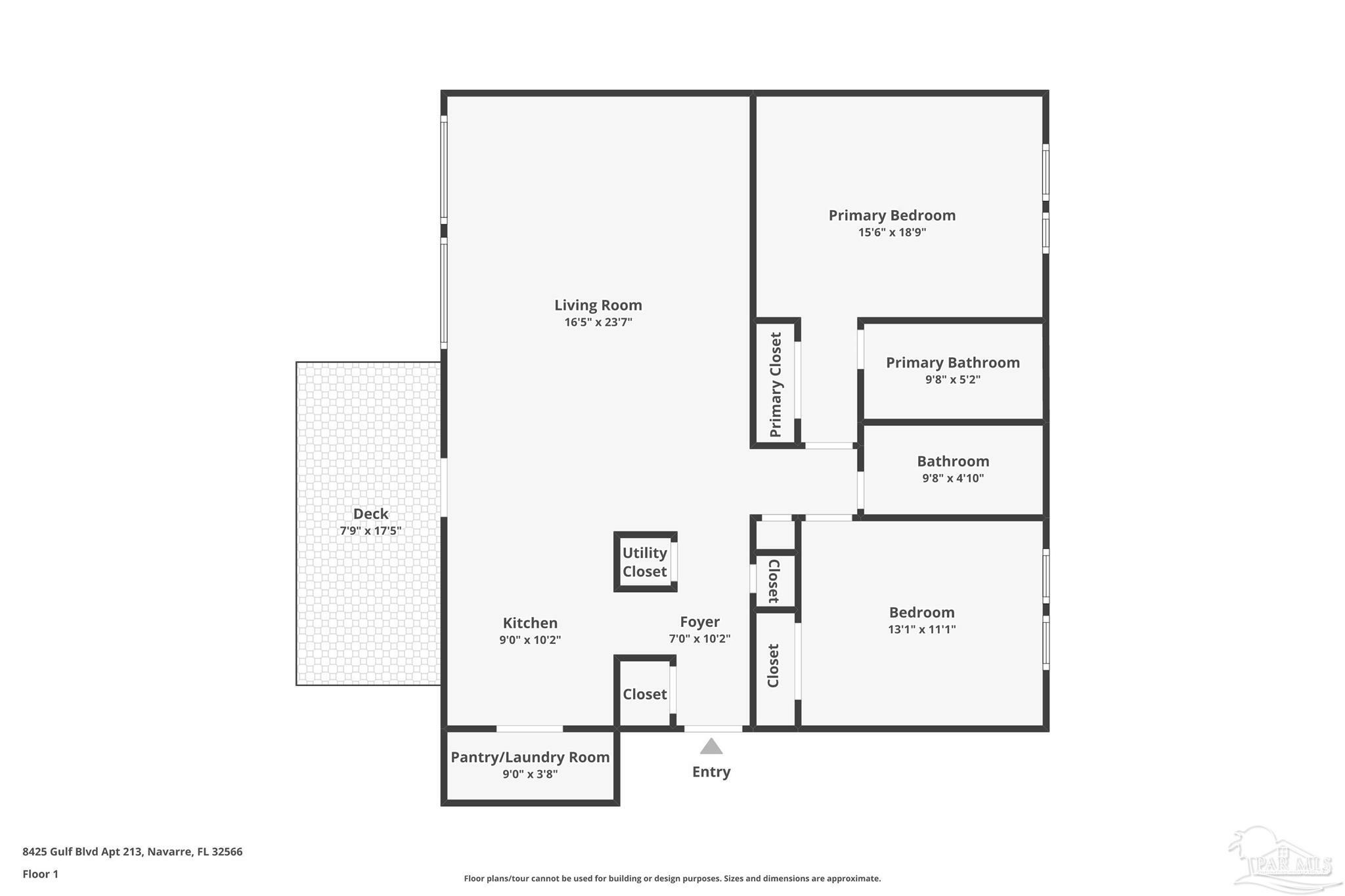 Property Photo: 8425 Gulf Blvd 213 FL 32566