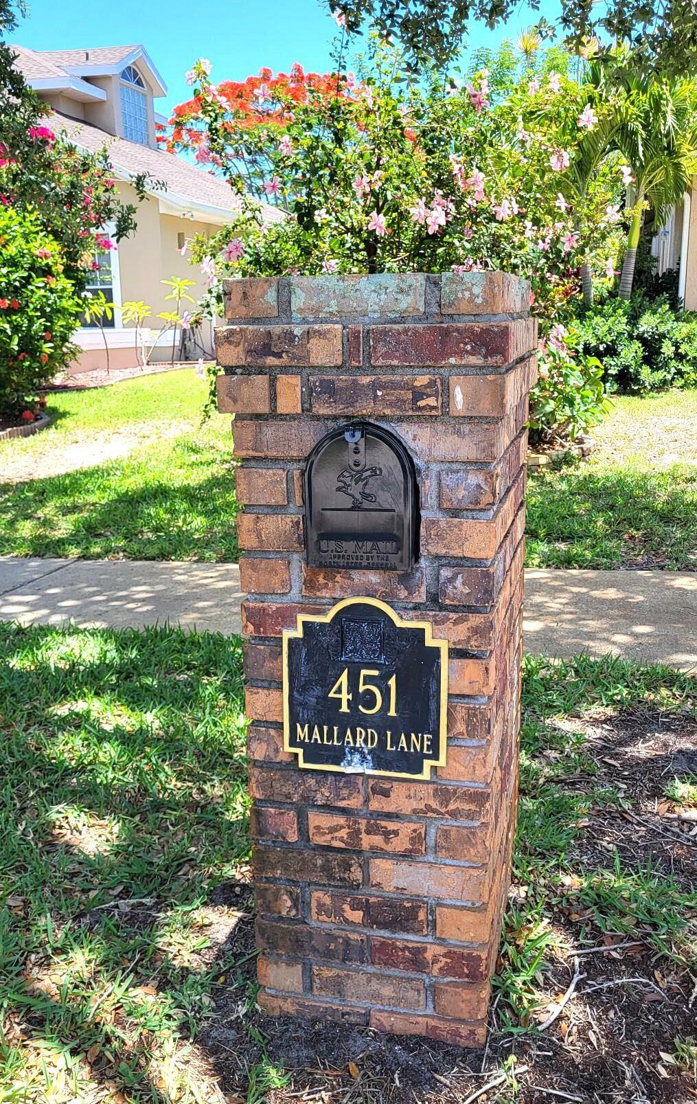 Property Photo: 451 Mallard Lane FL 32903