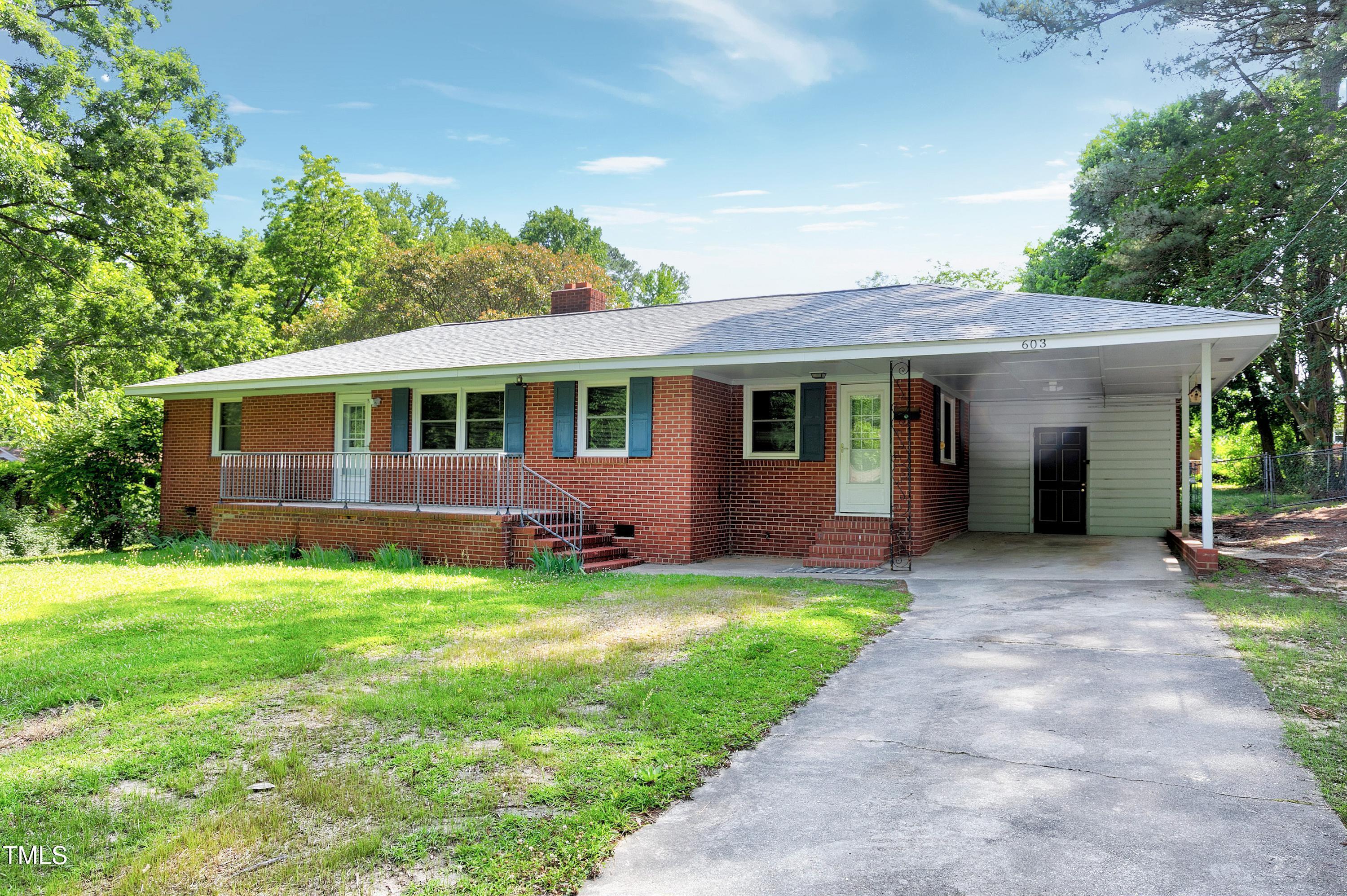 Property Photo: 603 Nellane Drive NC 27529