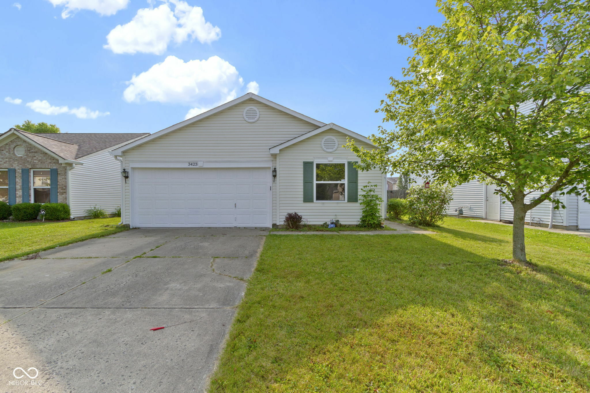 Property Photo: 3423 Summer Breeze Circle IN 46239