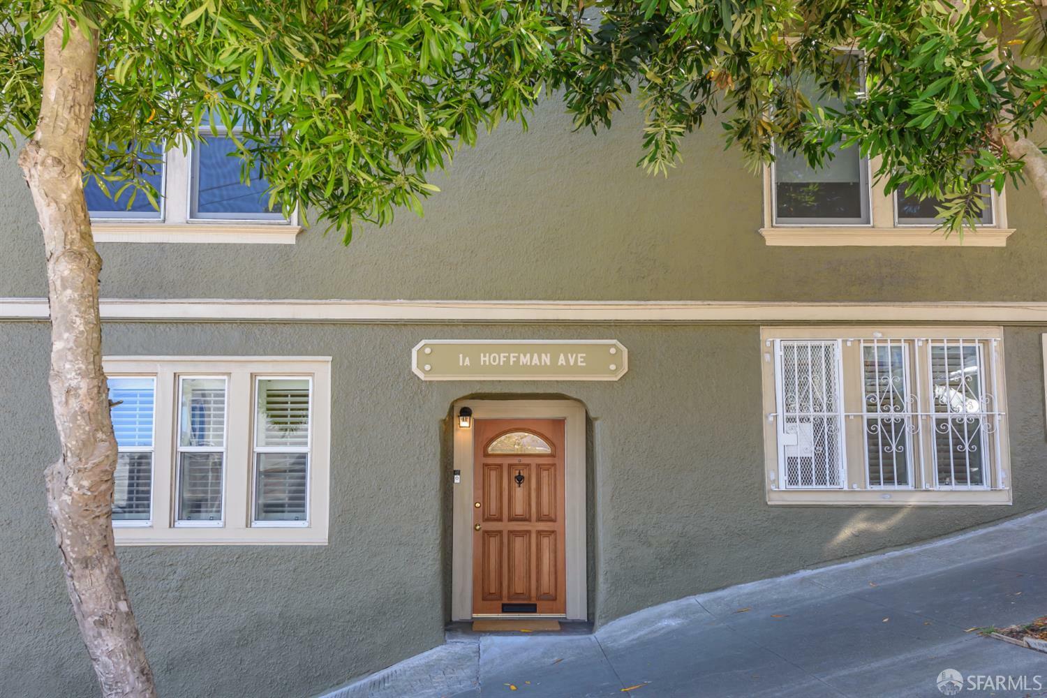 Property Photo: 1 Hoffman Avenue A CA 94114