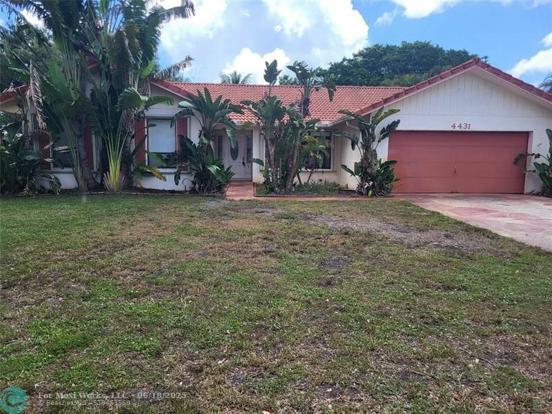 Property Photo: 4431 NW 109th Ter FL 33065