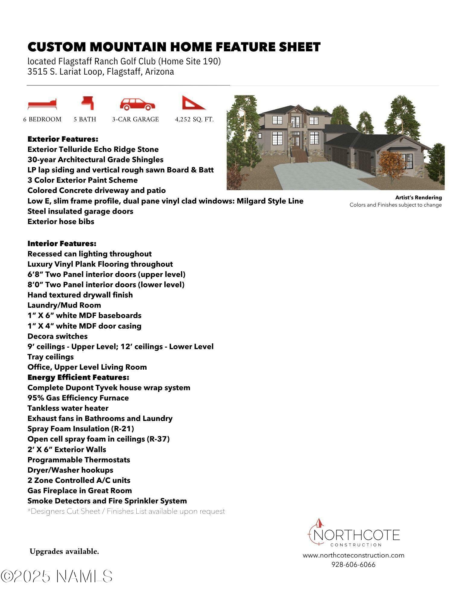 Property Photo: 3515 Lariat Loop AZ 86005