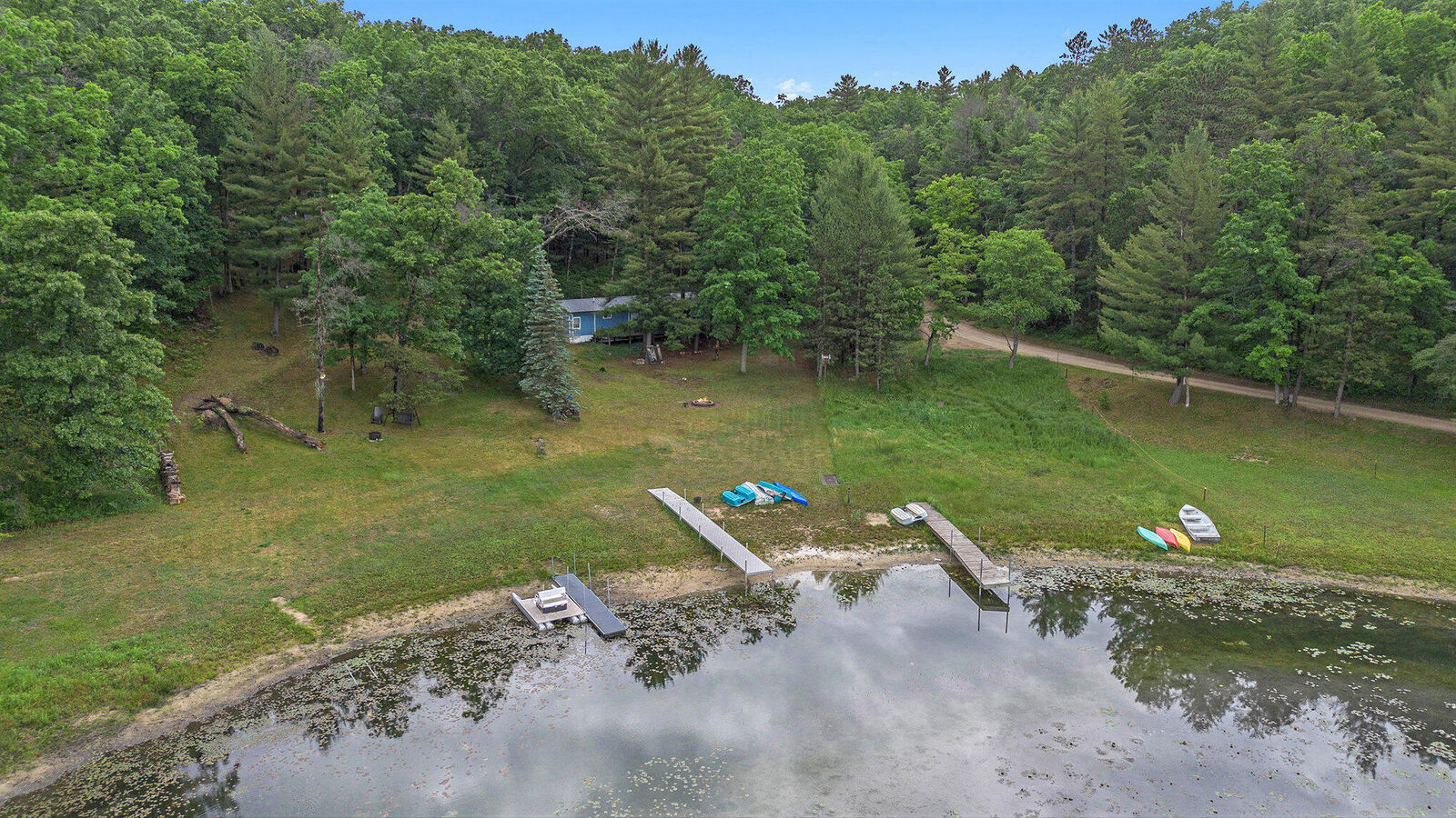 Property Photo:  4187 S Nugent Lake Drive  MI 49304 